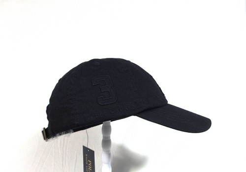 Ralph Lauren Polo Clásicos Big Pony Chino Correa de Cuero Aviador Sombrero Azul OSFM - Imagen 2 de 7