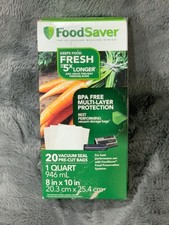 SousVide Supreme Vacuum Sealing Bags 20 