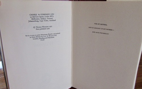 JOURNEY of a MAN ~ Thomas Wiseman. 1967 1st UK Edition HbDj HERE in MELB - Picture 8 of 12