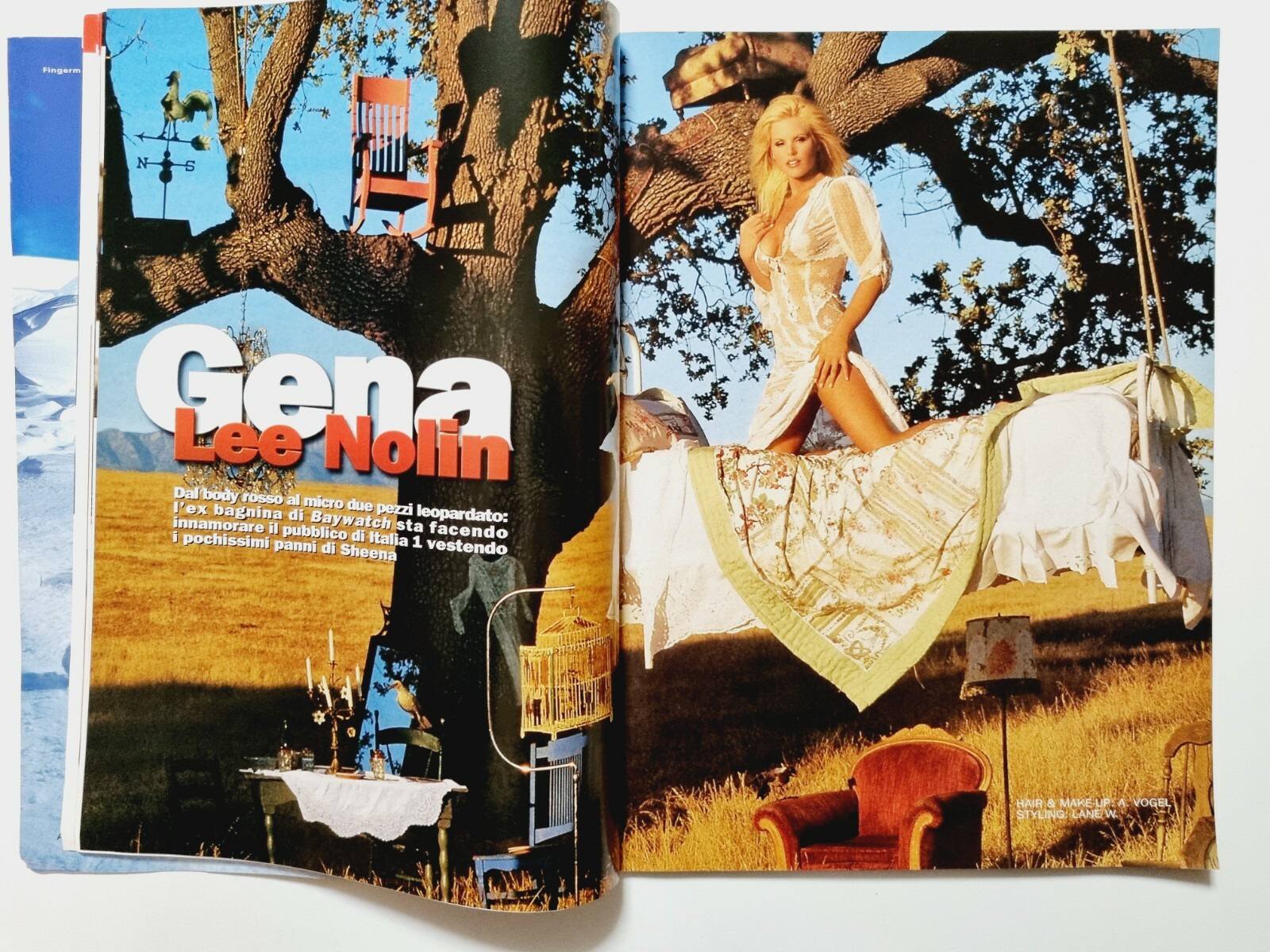 PLAYBOY ITALY 1 GENNAIO 2002 GENA LEE NOLIN-BAYWATCH-STEPHANIE HEINRICH | eBay