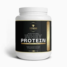 FitFusion Whey Protein (Chocolate Flavour)- High Nutritional, Protein Supplement