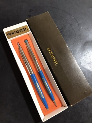 Vintage Sheaffer Ballpoint Pen & Pencil Set NIB