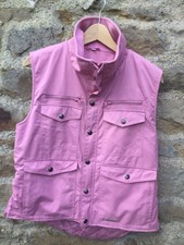 Dublin - Pink Riding Gilet - Fleece And Quilted Lining - Size 12