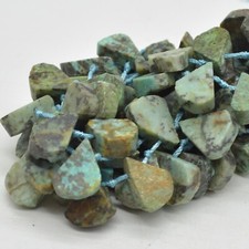 Irregular Teardrop Beads - 13mm - 16mm - 14" strand, for Jewellery Making