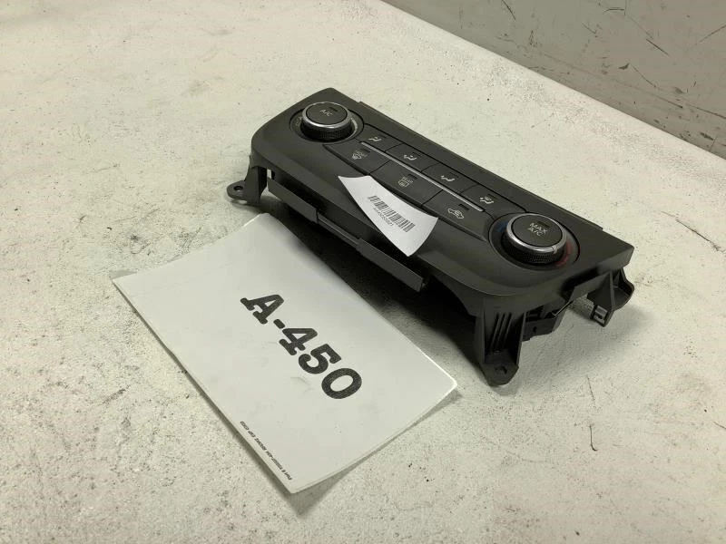 2013 NISSAN SENTRA HEATER A/C TEMPERATURE CONTROL PANEL OEM - Image 3 of 4