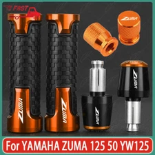 3PCS US Handle Grips Handle Bar End Cap Tire Valve For YAMAHA ZUMA 125 50 YW125