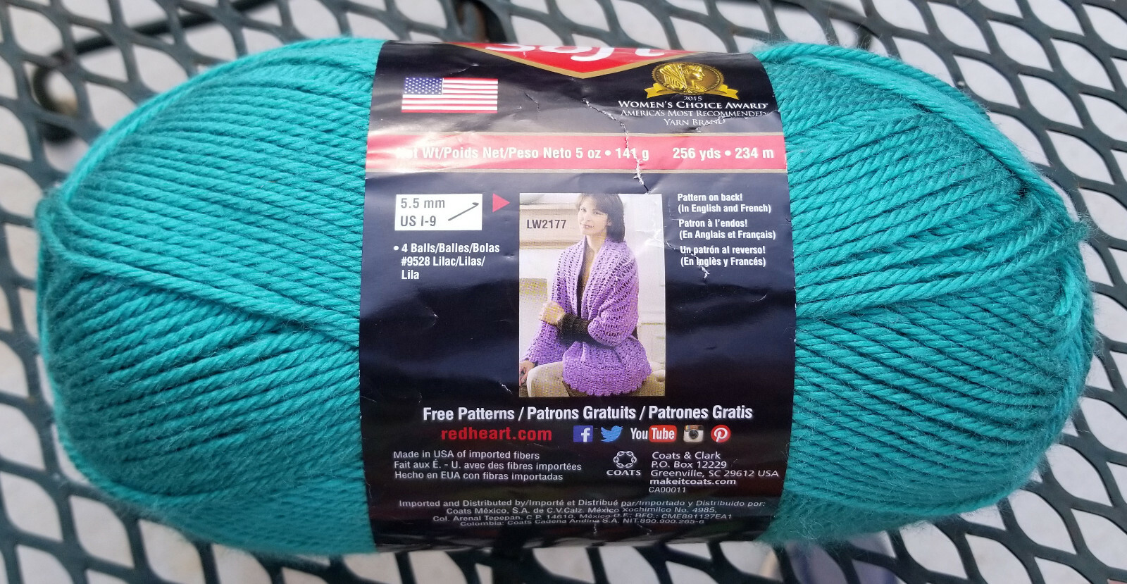 Red Heart Soft Yarn Deep Sea E728 9870 For Sale Online Ebay