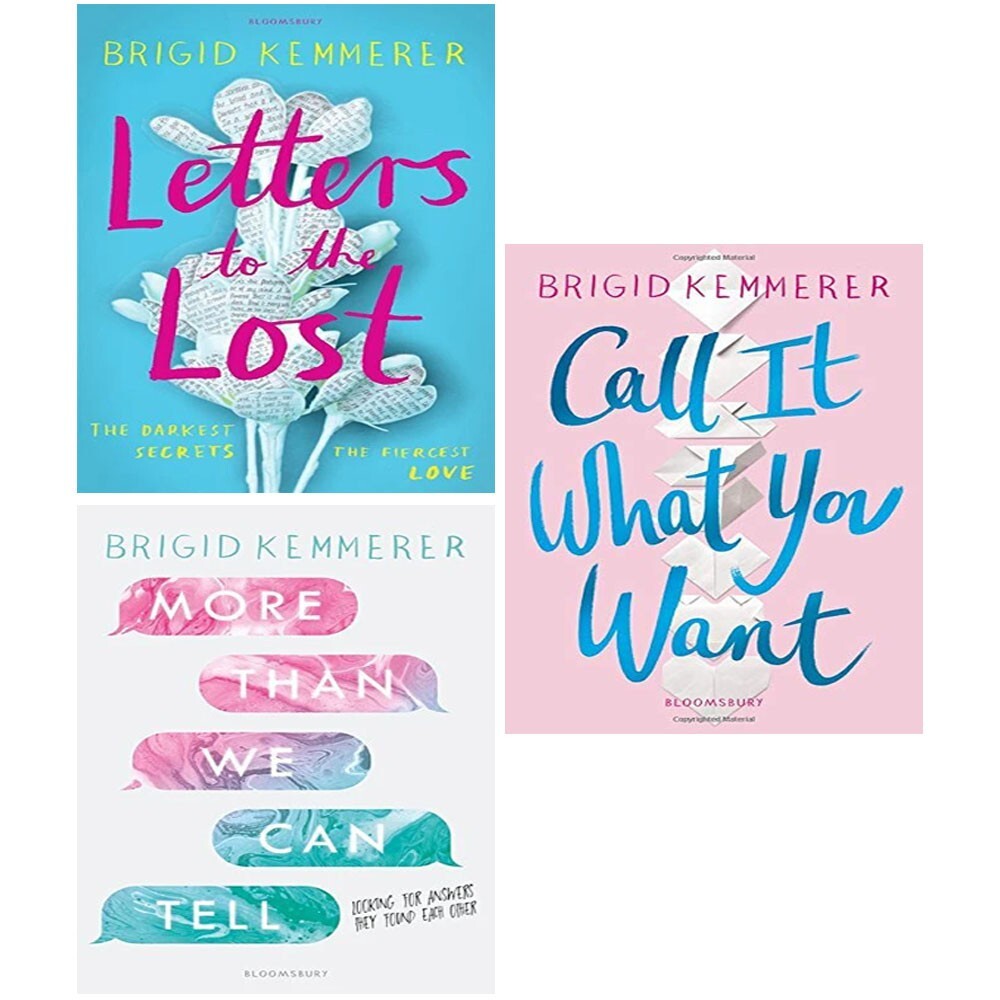 Brigid Kemmerer 3 Books Collecion Set (Letters to the Lost, More Than We Can Tel