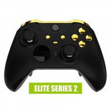 Chrome Gold Replacement Full Set Buttons for Xbox One Elite Series 2 Controller