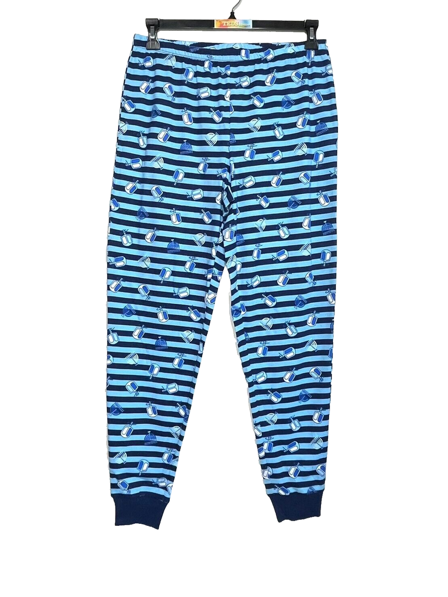 NWT Family Pajamas M Bah Humbug Top & Hanukkah PJ Set