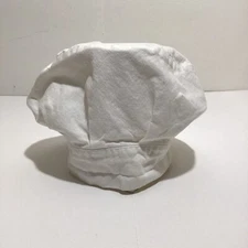 Chef's Hat Now Designs White Unisex Cotton / Polyester