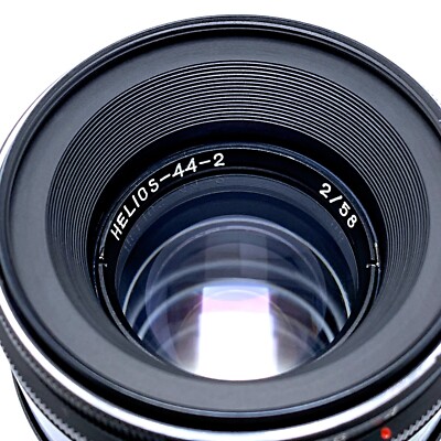 ⭐ NEW ⭐ HELIOS 44-2 f2/58mm M42 - M42 mount - Made in the former