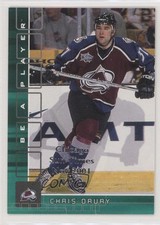 2001-02 ITG Be A Player Memorabilia 2/10 Chris Drury #49 1s8