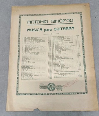 Robert De Visee Antonio Sinopoli Borree Sheet Music Spanish Classical Guitar