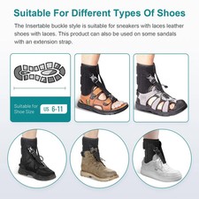Foot Drop Brace for Walking Lifting Shoes, Drop Foot AFO Brace Help Raise Shoes,