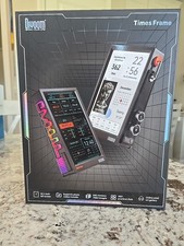 Divoom Times Frame-10.1" Digital Picture Frame Transparent 64GB -Black -New