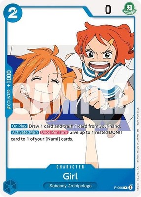 Girl (OP14 Release Event) - One Piece Promotion Cards P-096 NM