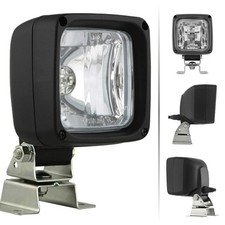 2x Arbeitsscheinwerfer H3 Halogen 12V 24V LKW Traktor Bagger Scheinwerfer Set