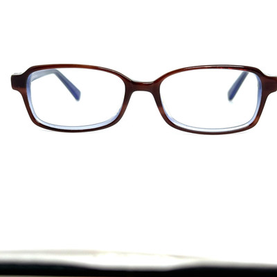Modo Com Eyeglasses Frame Mod 6014 Brown Purple 50-16-138 Japan H18817