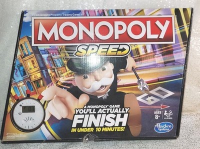 Monopoly Speed Edition - Hasbro Games Board Game 