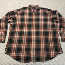 VTG Polo Ralph Lauren Blake Button Down Shirt Sz XXL Plaid Preppy 90s