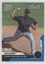 2020 Topps Now NL Wildcard Series Blue 7/49 Sixto Sanchez #357 1c7