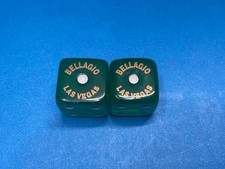 BELLAGIO———-LAS  VEGAS NEVADA CASINO SOUVENIR DICE