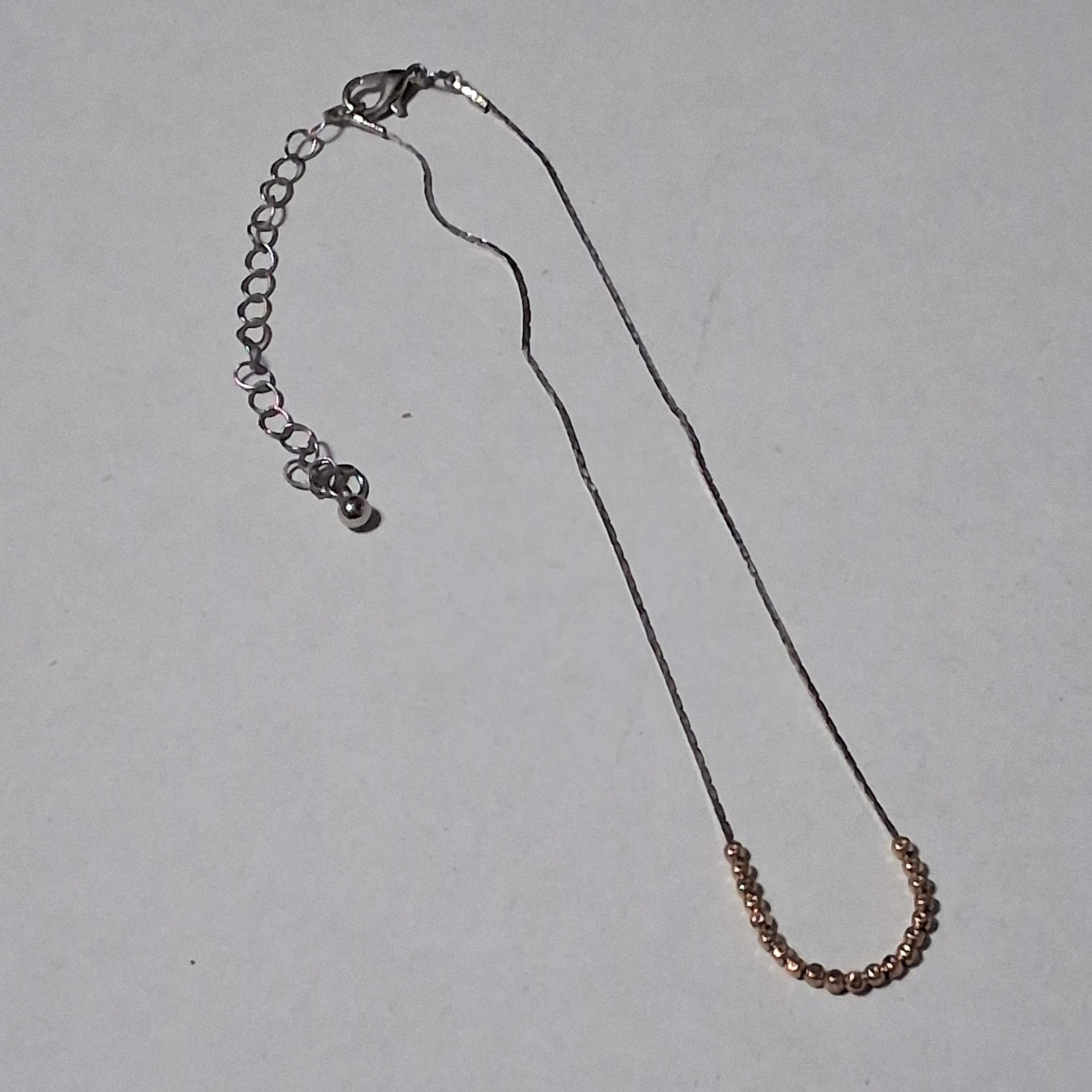 Morse Code "Daughter" Necklace Hidden Message Dai… - image 1