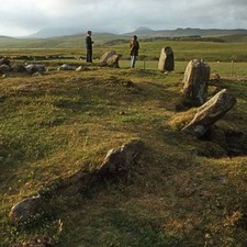 Foto 12x8 Moos Bauernhof Straße Steinkreis Tormore\/NR8932 jetzt gedacht um 1980