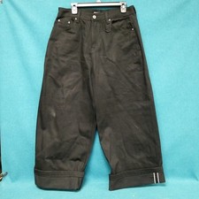 Baggy Brand Black Wide Leg Loose Y2k Style Denim Jeans Men's Sz S