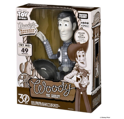 Takara Tomy Woody Roundup Talking Woody 30th Anniversary Real Size Toy Story JPN