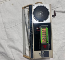 Vintage JVC RC-S120 TV/FM/AM 3-Band Radio Cassette Recorder 1980s 