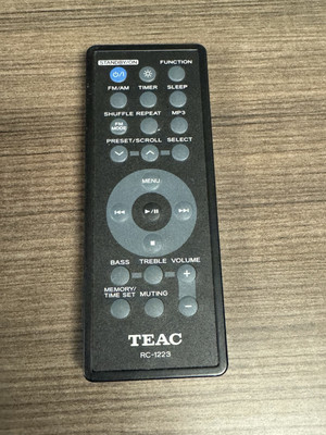 Original TEAC RC-1223A Remote Control MCDX90I