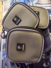  1 Nintendo GameCube Carrying Case 12-Game Soft Gray Travel Disc Storage OEM