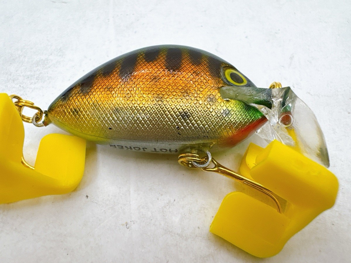 Yo-Zuri Hot Joker Vintage Crankbait Lure Lot of 3 - Mixed Colors