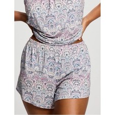 SOMA COOL NIGHTS Relaxed Pajama Short Mesmerize Marble ANWT Size S
