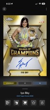 Digital Card Topps WWE Iyo Sky 50cc Chrome Gold Marks of Champions 