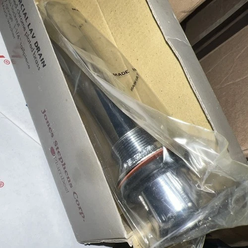 Jones Stephens Commercial Lavatory Drain Chrome Plated D70100 - Picture 2 of 5