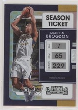 2021-22 Panini Contenders NBA 75th Anniversary Ticket Malcolm Brogdon #90 0oa7