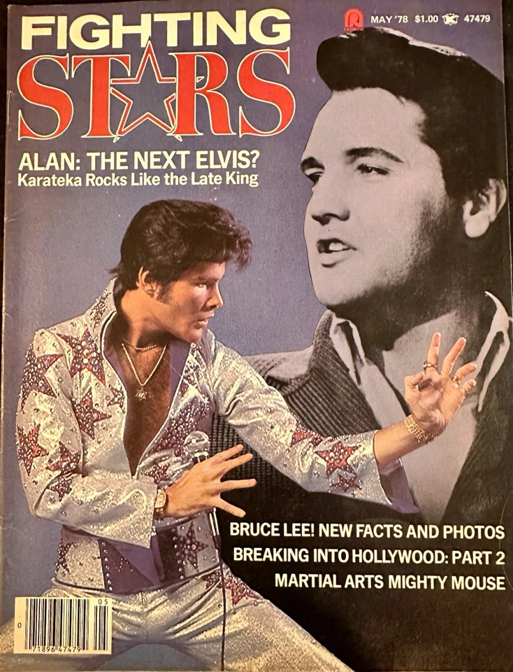 12 Vintage Fighting Stars Magazines 1970’s -80’s. Contain Bruce Lee Articles! Foto 4 de 4