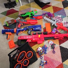 Nerf  Gun Bundle with Bullets and Accessories