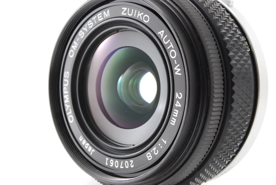 [NEAR MINT w/case] Olympus OM-System H.Zuiko AutoW 24mm f/2.8 MF Lens From JAPAN - Image 4 of 4