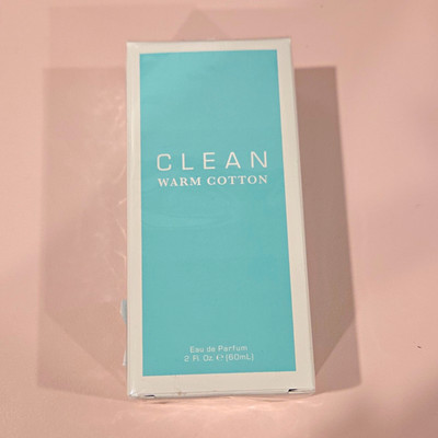 CLEAN Warm Cotton Eau de Parfum Spray, 2 fl oz (60 mL) Vegan Cruelty-Free