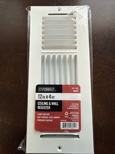 12x4 Everbilt Ceiling And Wall Register  , ne...