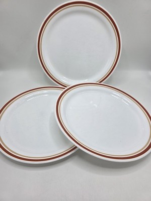 Corning Corelle ''Cinnamon'' 10 3/8 Inch Dinner Plate-Set of 3
