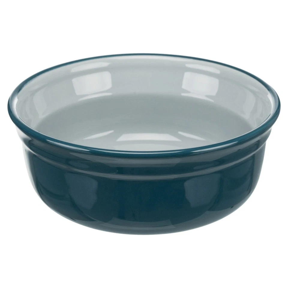 Trixie Ersatz-Keramiknapf petrol/hellblau für Napf-Set Eat on Feet - Bild 2 von 2