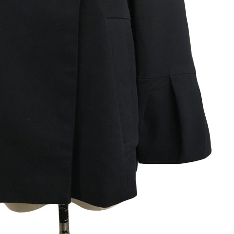 ZARA BASIC Black Double Plain Flared Sleeve Jacke… - image 3