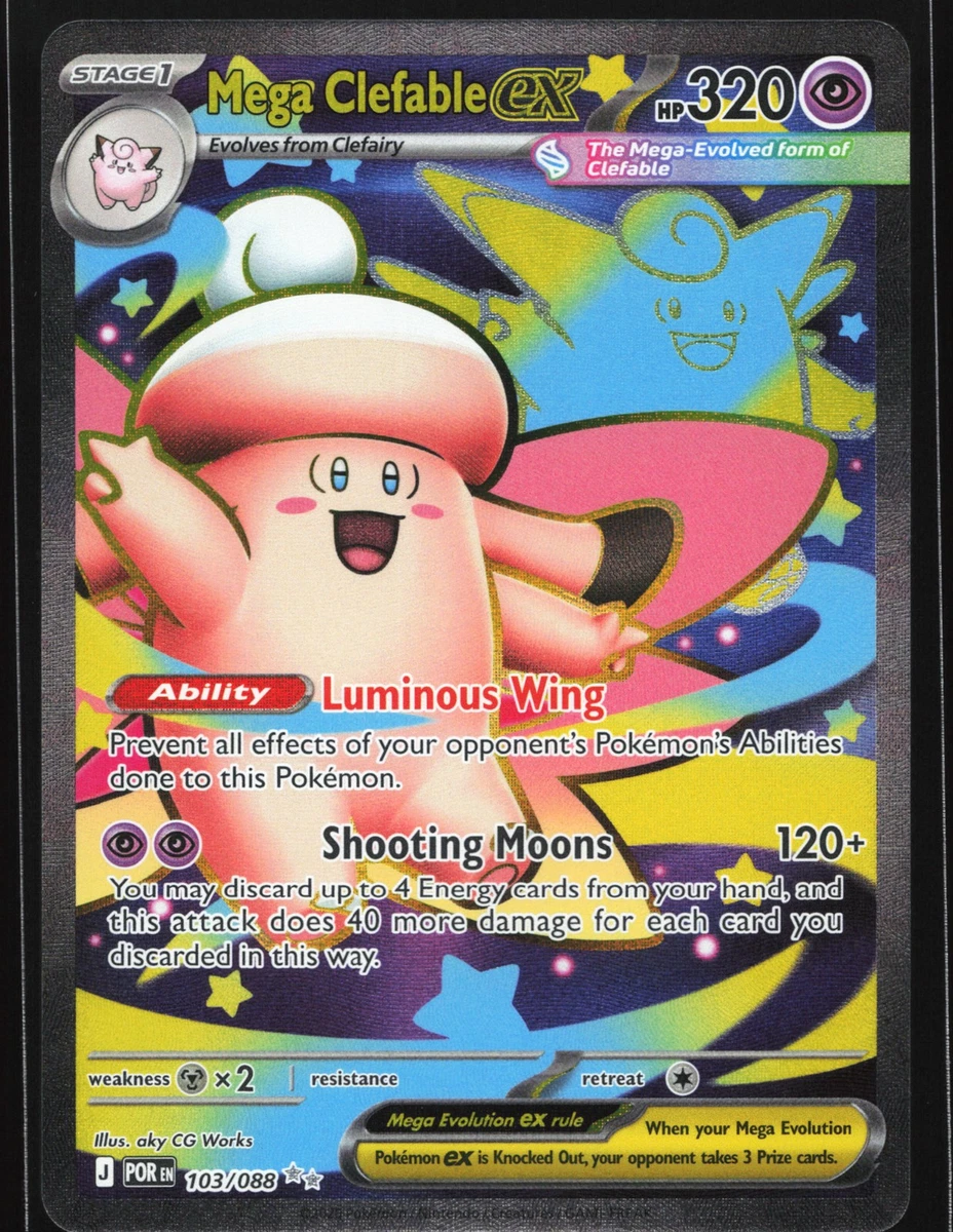 Clefable ex Pokémon TCG Cards for sale | eBay