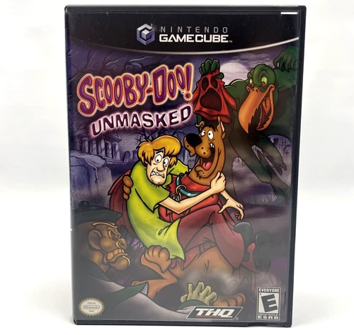 Scooby-Doo Unmasked Nintendo GameCube 2005 Cartoon Adventure Shaggy with Manual