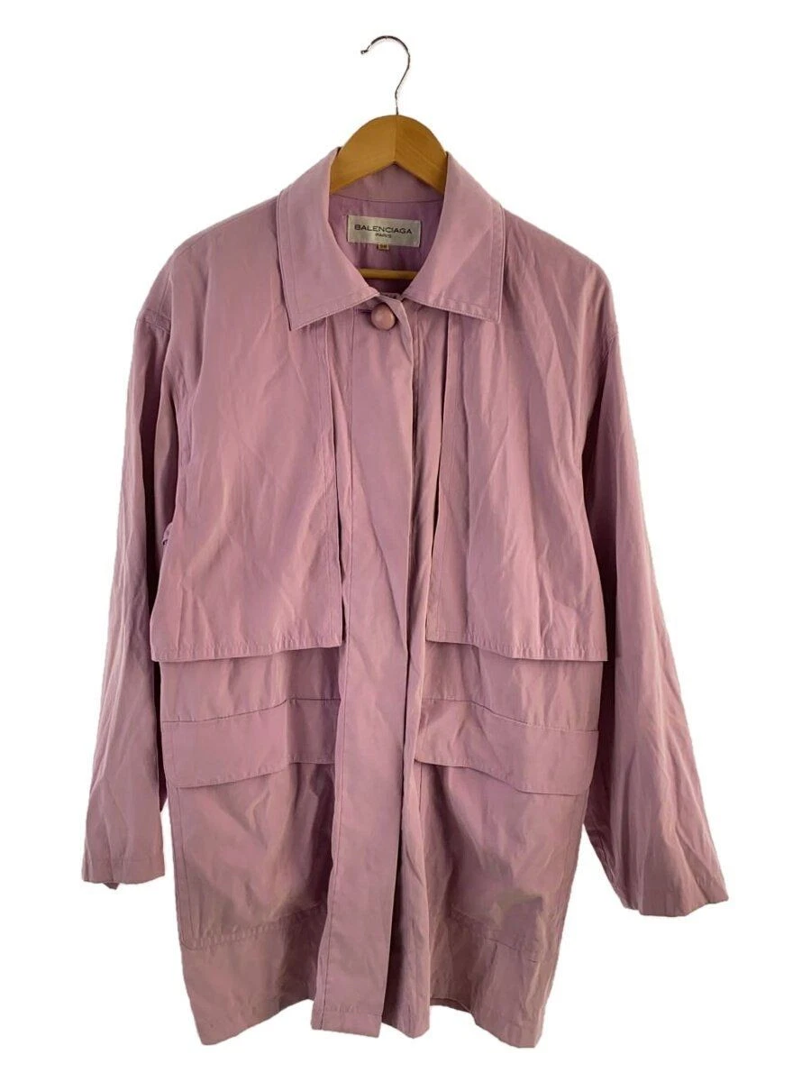 BALENCIAGA altro cappotto 38 poliestere rosa tinta unita 2168 2301